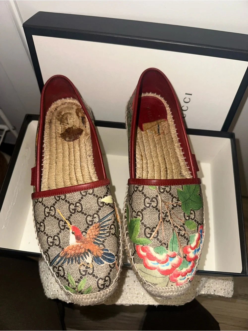 Gucci wear are canvas